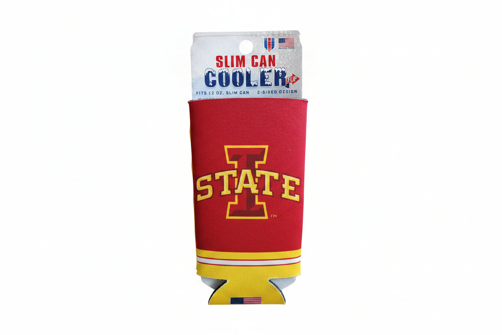 Iowa State Cyclones 2-Sided Slim Can Cooler