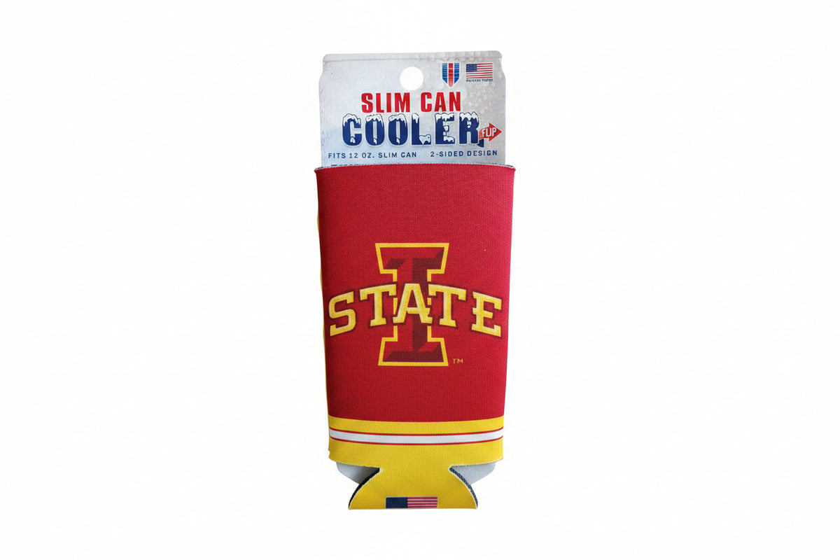 Iowa State Cyclones 2-Sided Slim Can Cooler
