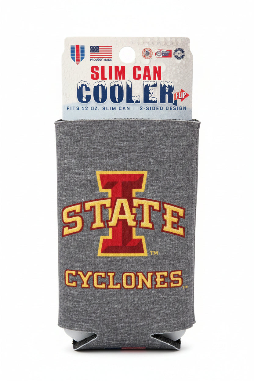 Iowa State Cyclones 2-Sided Slim Can Cooler