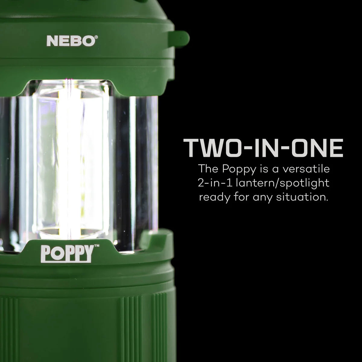 Poppy LED Lantern & Spotlight