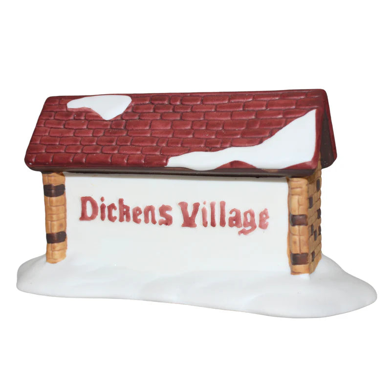 Dickens' Village Sign