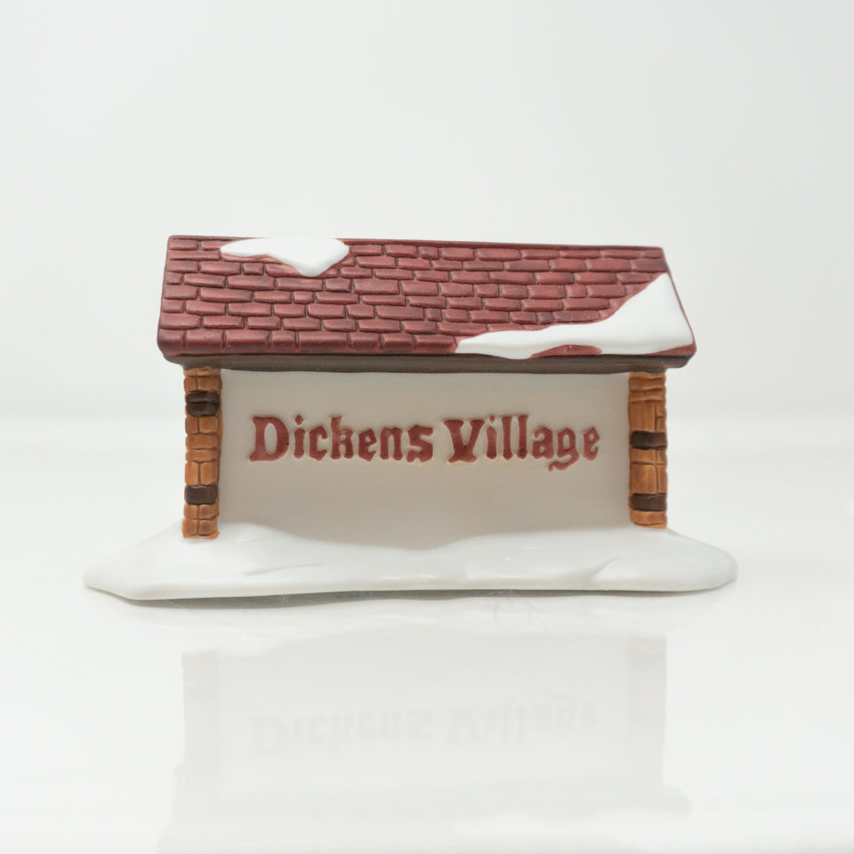 Dickens' Village Sign