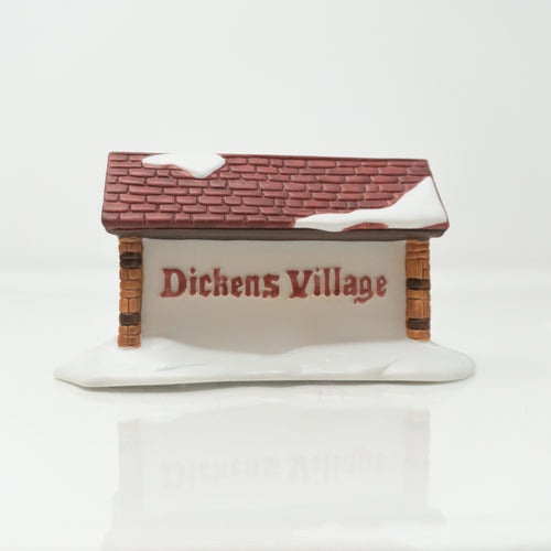 Dickens' Village Sign