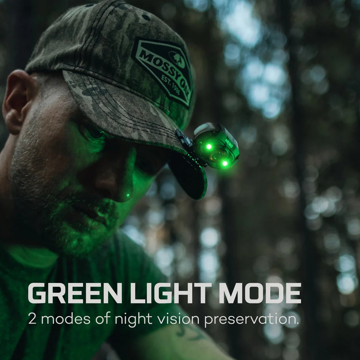 MYCRO Headlamp & Cap Light (Mossy Oak Bottomland)