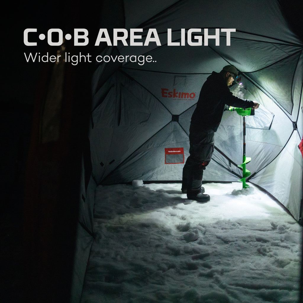 MYCRO 500+ Headlamp & Cap Light (Black & Silver)