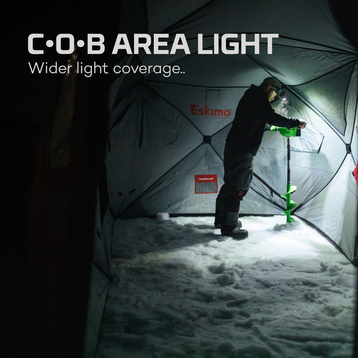 MYCRO 500+ Headlamp & Cap Light (Black & Silver)