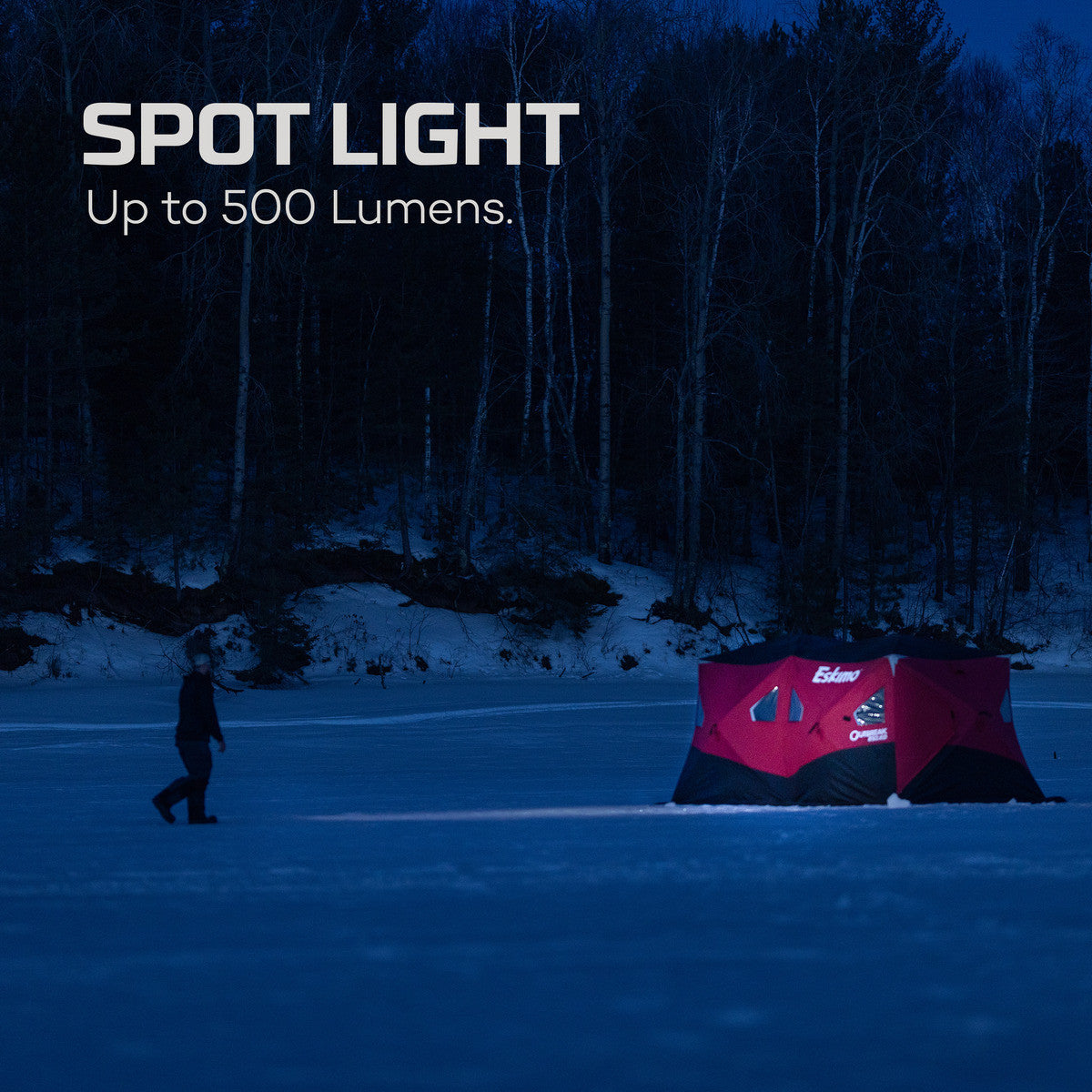 MYCRO 500+ Headlamp & Cap Light (Black & Silver)
