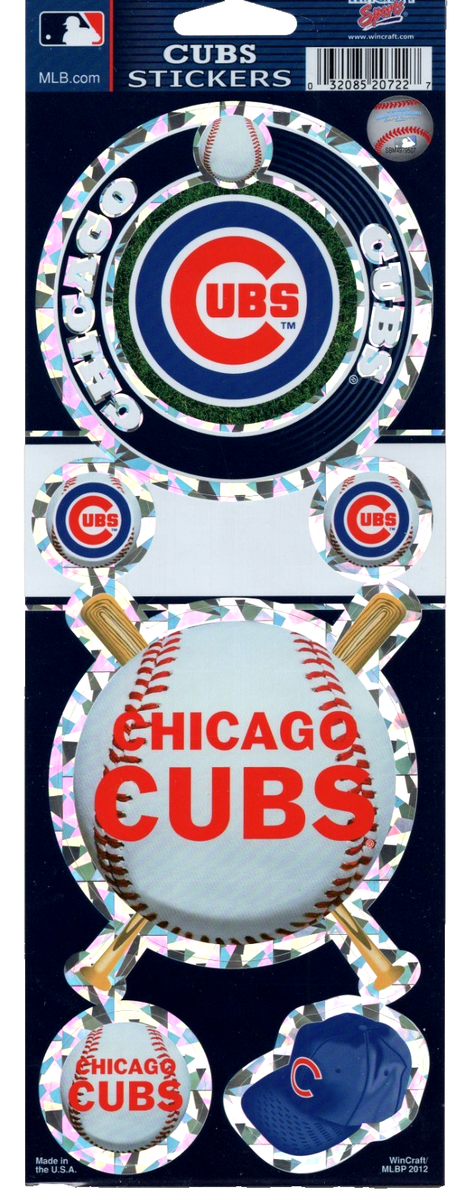 Chicago Cubs Stickers Multi-Pack